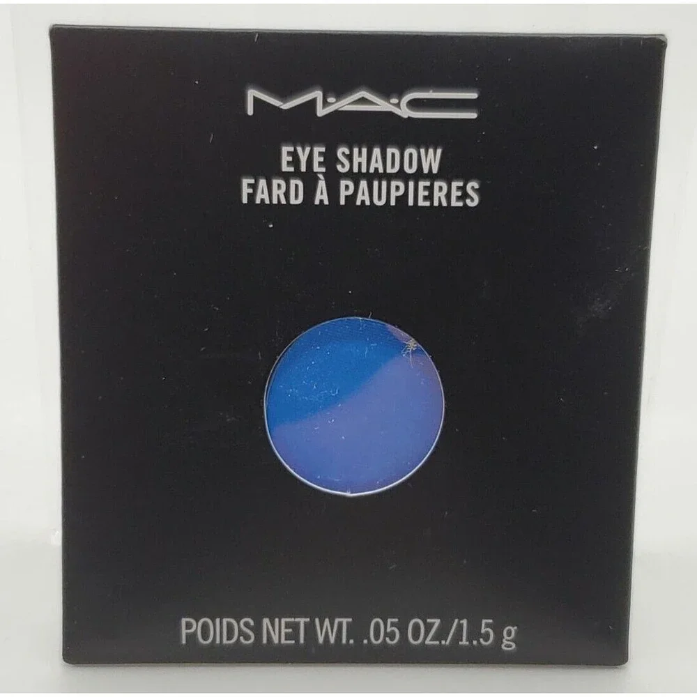 MAC TRIENNIAL WAVE Eye Shadow ~ Medium Blue Satin ~ Pro Palette Pan Refill